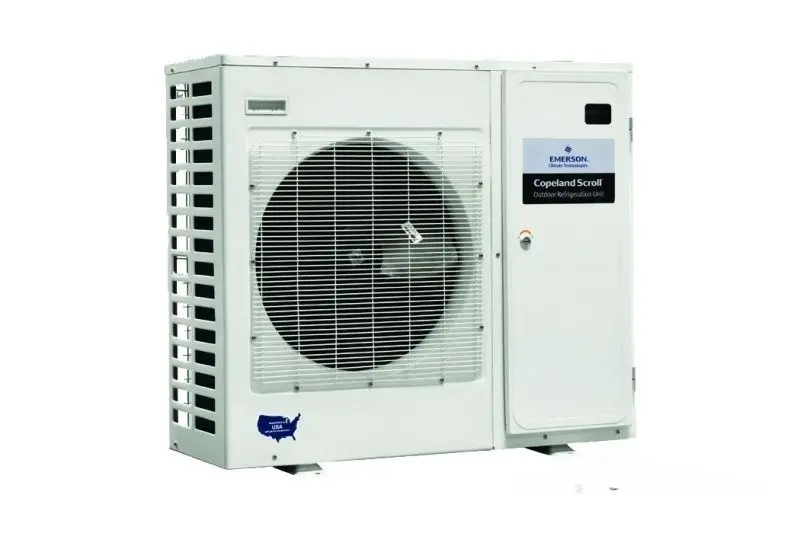 XFAL-040Z-CFV-081 Outdoor Low Temperature Condensing Unit, Scroll, 4HP, 230/1, 