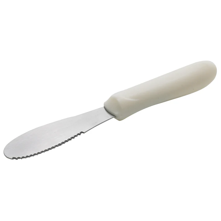 Sandwich Spreader, BLUE Polypropylene Handle, 3-5/8" x 1-1/4" Blade