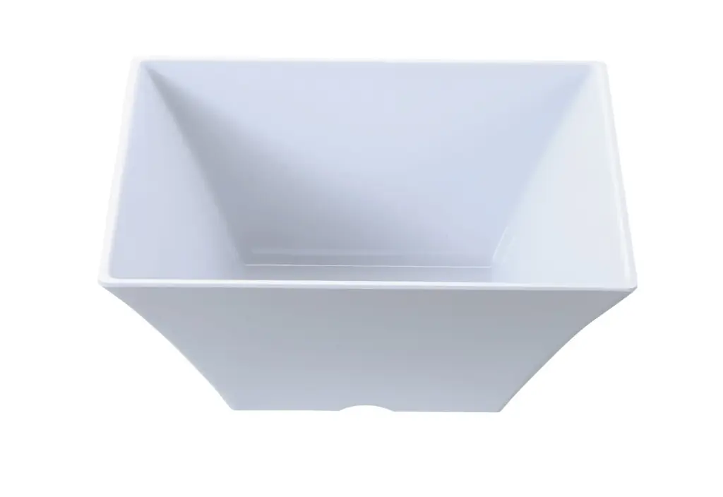 Yanco Rome Square Bowl - White 