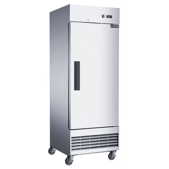 Compact Single Door Commercial Refrigerator in Stainless Steel