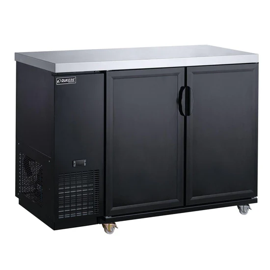 2-Door Bar and Beverage Cooler (Solid Doors)