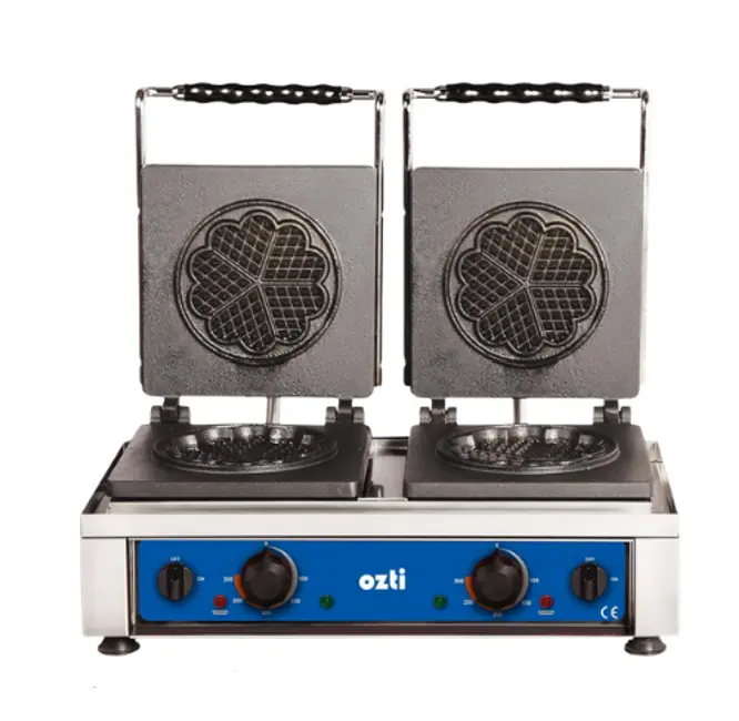 Double Flower Waffle Maker