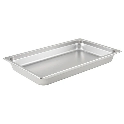 Anti-Jam Steam Pan, 25 Gauge Stainless Steel