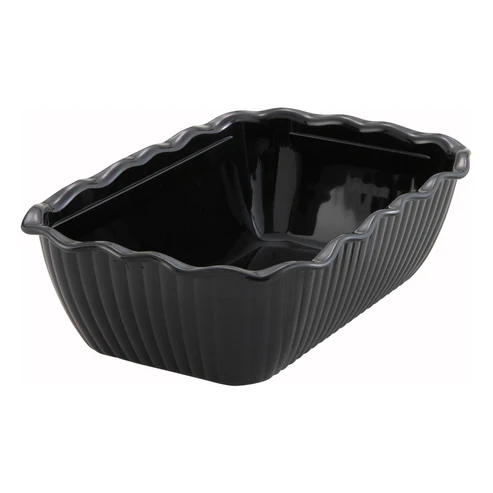 Deli Crock - 10 x 7 x 3, Black