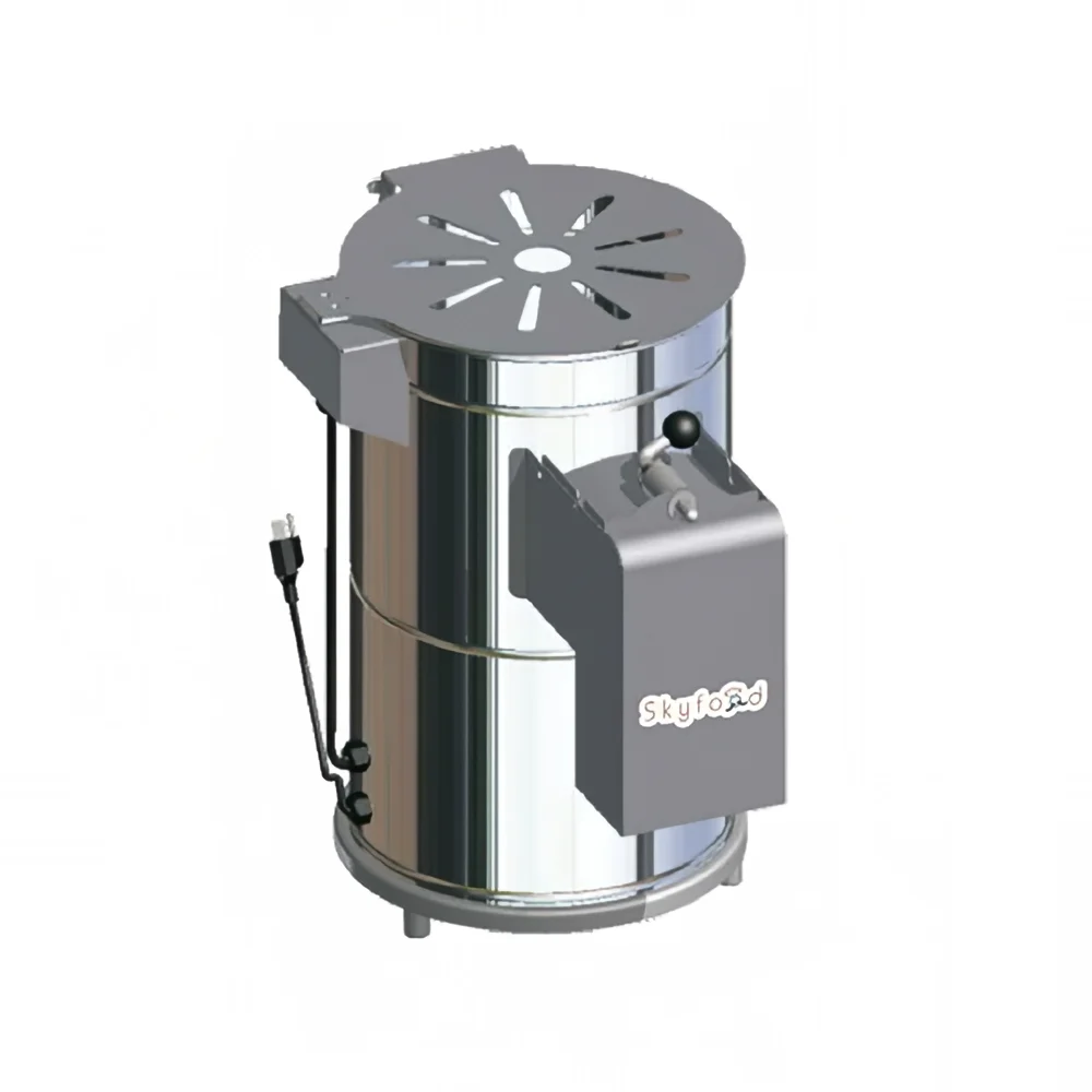 Skyfood DB-6 12 lb Table Top Potato Peeler w/ Toggle Switch, 5 min Timer