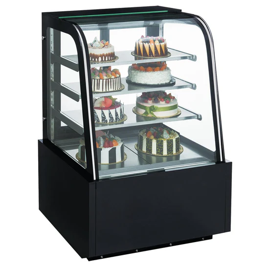 Curved Glass 36" Cake Showcase