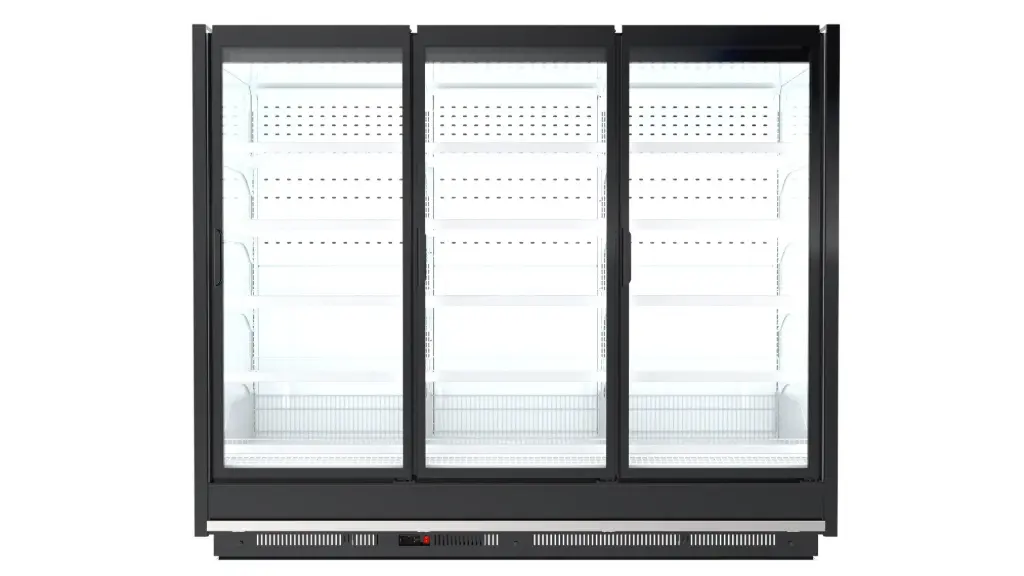 Hinged Doors Display -Freezer- / 3 Doors / 34"