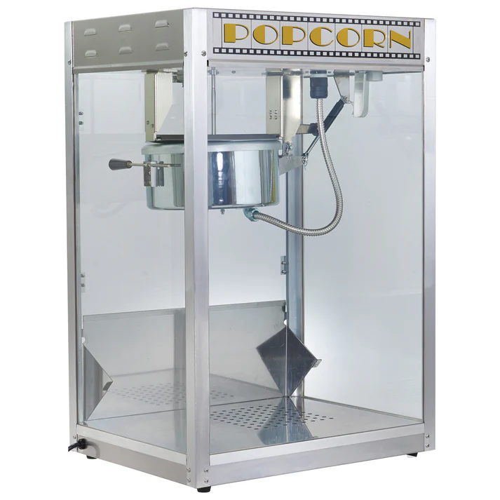 BenchmarkSilver Screen PopcornMachine- 14 ozKettle,120v