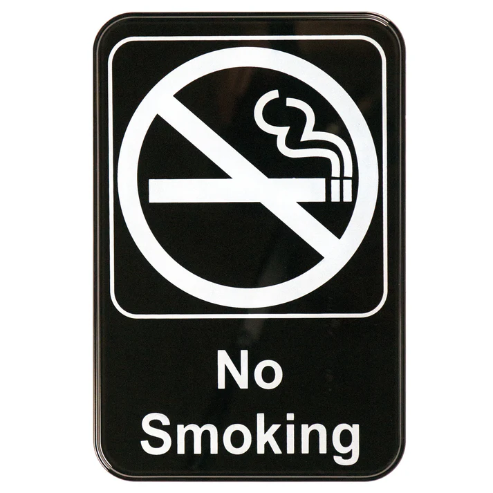 Information Signs 6"x 9" / No Smoking
