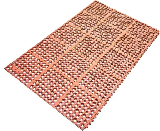 [RM-01] Restaurant Mat: 3ft x 5ft x 1/2; Terracotta Color 