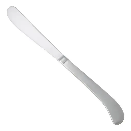 [0015-08]  Lafayette Dinner Knife, 18/0 Heavyweight 