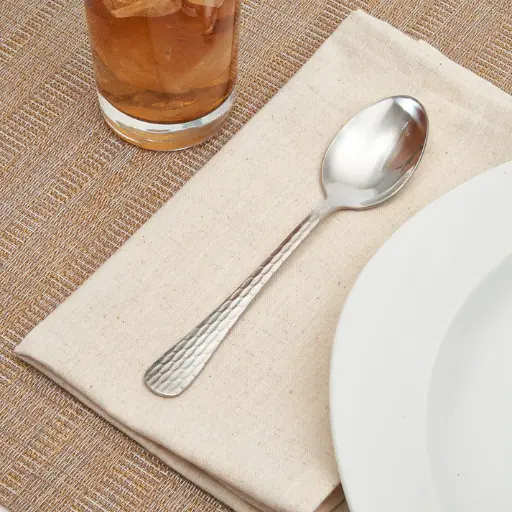 [0023-03] Caspian Dinner Spoon, 18/0 Medium Weight