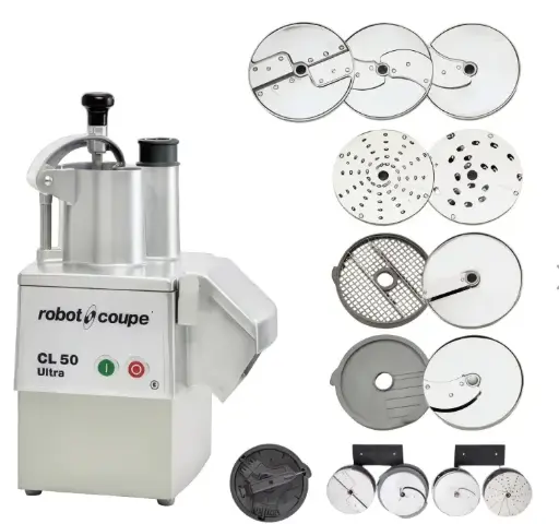 [CL50UTEXMEX] Robot Coupe CL50UTEXMEX Mexican Pack Food Processor Kit w/ 2 Slicing Discs & 3 Dicing Discs, 120v 