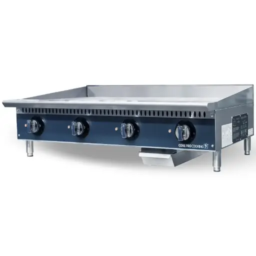 [TP-60GE-T] Twin Power Electric Thermostat Griddles / 60''