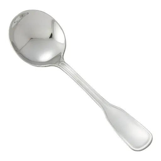 [0033-04] Oxford Bouillon Spoon, 18/8 Extra Heavyweight
