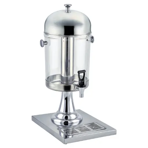 [902] Pedestal Juice Dispenser with Ice Core - 2.2 Gallons