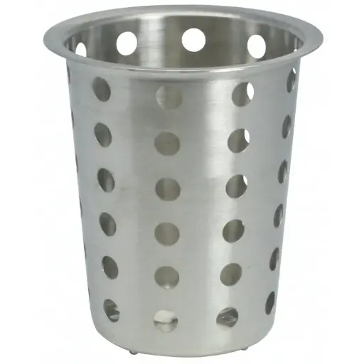[FC-SS] Perforated Stainless Steel Flatware Cylinder for FC-4H & FC-6H