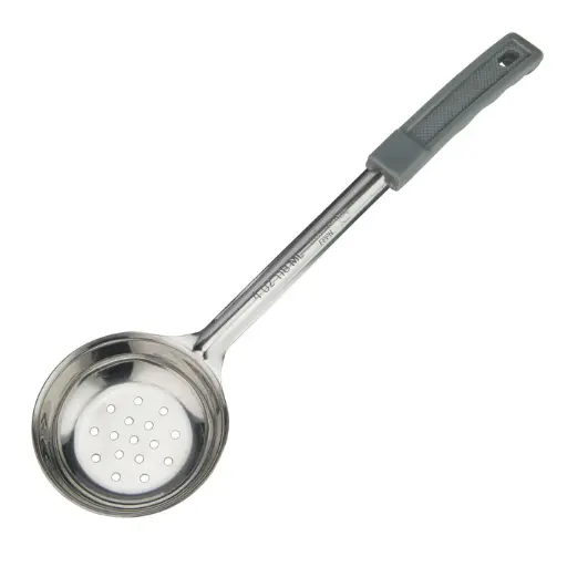 [FPPN-4] Winco Prime One-Piece Stainless Steel Portioners - Perforated, 4 oz