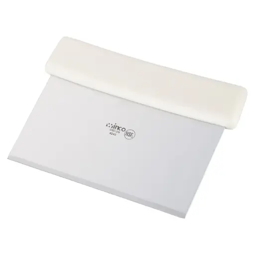 [DSC-2W] Dough Scraper, Plastic Handle - White