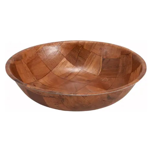 [WWB-10] Salad Bowl, Wooden - 10" 