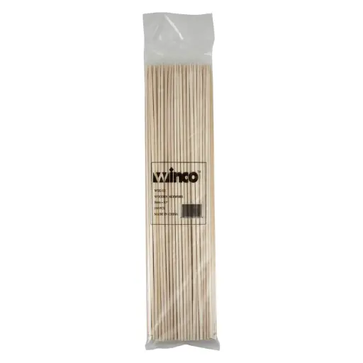 [WSK-12] 12" Bamboo Skewers, 100/bag