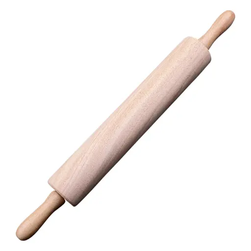 [WRP-15] Wooden Rolling Pin - 15"