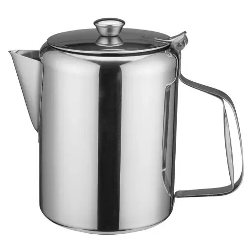 [W632] Short Spout Beverage Server, Stainless Steel - 32 oz