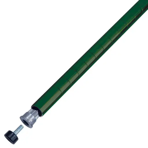 [VEX-48P] Wire Shelf Post, Epoxy-Coated - 48"