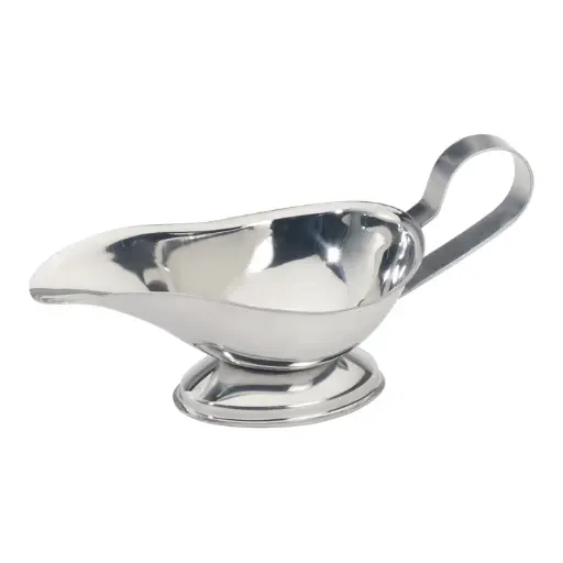 [GBS-3] Stainless Steel Gravy Boat - 3 oz