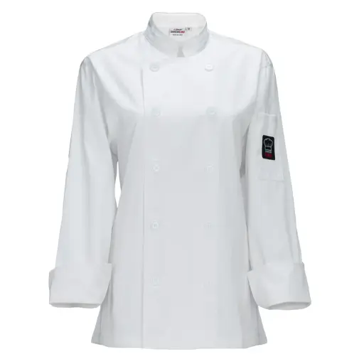 [UNF-7WM] Women's Tapered Fit Chef Jacket