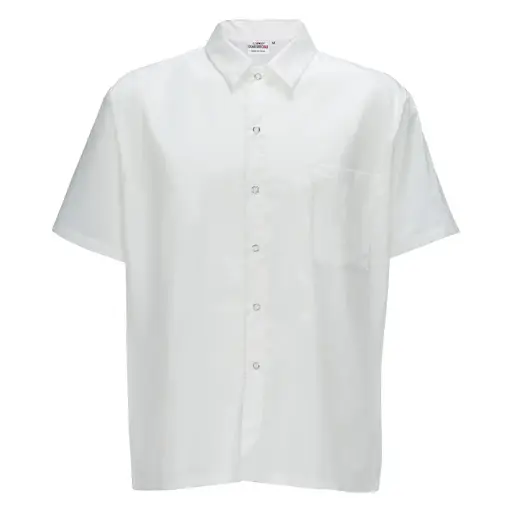 [UNF-1WL] Chef Shirt, Snap-Button Size L