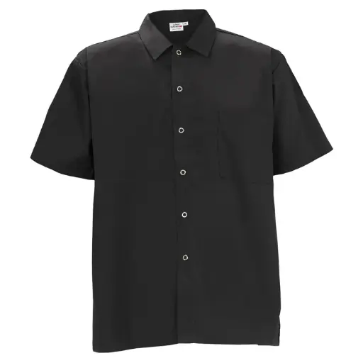 [UNF-1KXL] Chef Shirt, Snap-Button