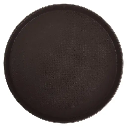 [TRH-14] Easy-Hold 14" Round Rubber-Lined Plastic Tray