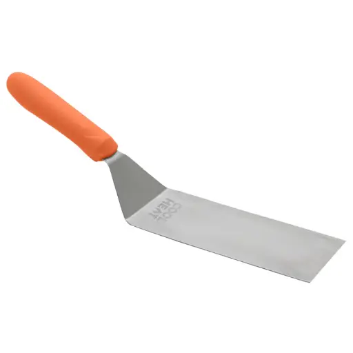 [TNH-64] Cool Heat High Heat Turner with Offset, 6-1/4 x 3 Square Edge Blade