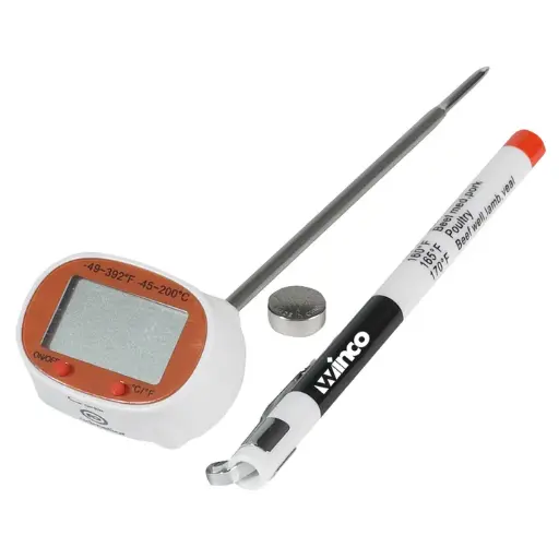 [TMT-DG2] Digital Thermometer, 1-3/16" LCD, 4-3/4" Probe