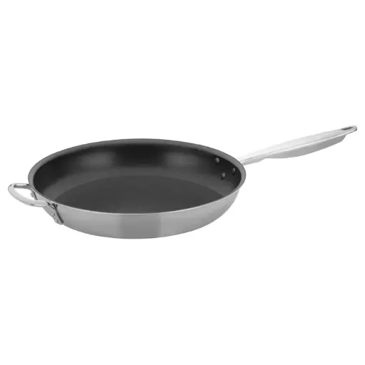 [TGFP-14NS] Tri-Gen Tri-Ply Stainless Steel Fry Pan, Non-Stick - 14" Dia