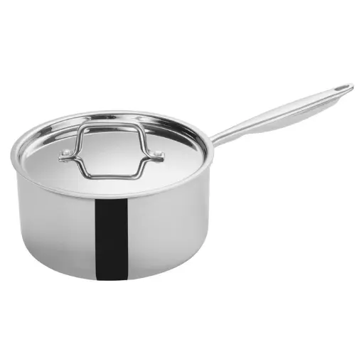 [TGAP-5] Tri-Gen Tri-Ply Stainless Steel Sauce Pan with Cover - 4-1/2 Quart