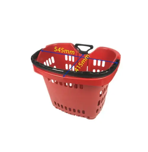 [TL-11] Red Grocer Shopping Basket 