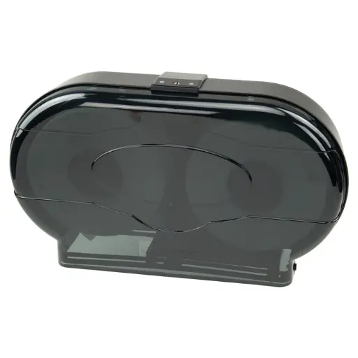 [TD-220] Toilet Paper Dispenser, Twin Rolls