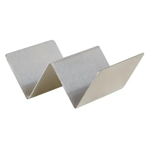 [TCHS-12] Taco Holder, Stainless Steel - 1-2 Slots