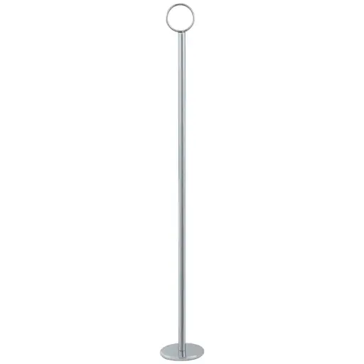 [TBH-18] Table Number Holder, Chrome - 18"