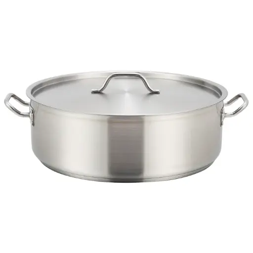 [SSLB-8] Stainless Steel Brazier - 8 Quart