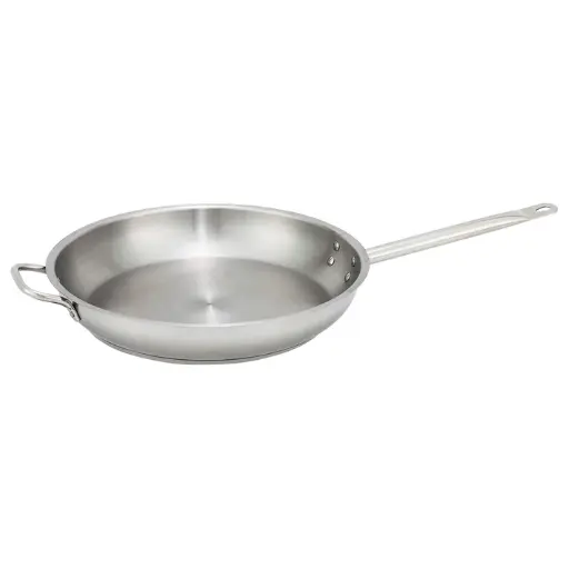 [SSFP-14] Stainless Steel Fry Pan - 14" Dia