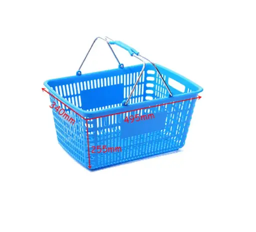 [STL-8-2] Light Blue Shopping Basket 