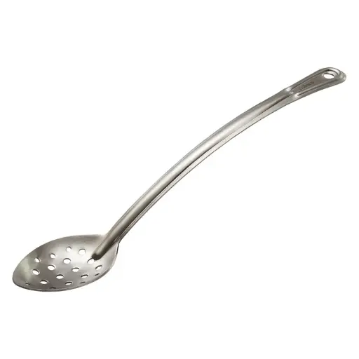 [SSCH-15P] Curv™ Stainless Steel Basting Spoon - Perforated, 15"
