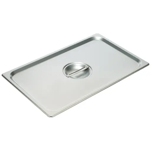 [SPSCF] 18/8 Stainless Steel Steam Pan Cover, Solid - Full