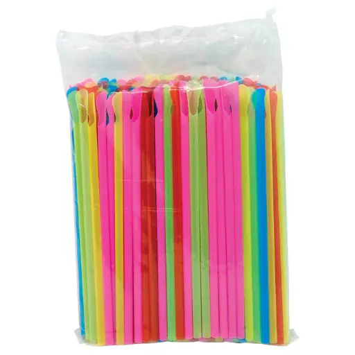 [72401CS] BenchmarkUSA Snow Cone Spoon Straws 10.000straws/case