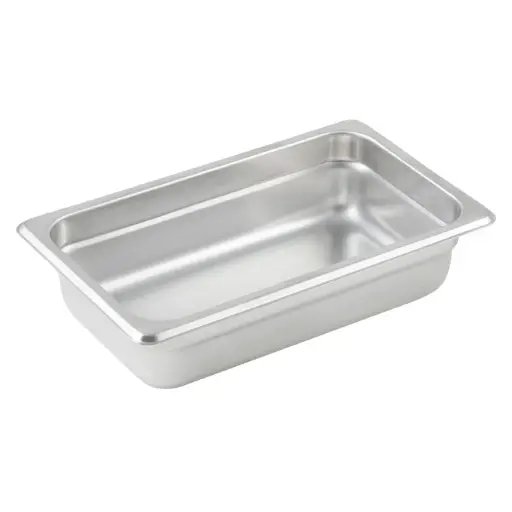 [SPJP-402] Anti-Jam Steam Pan, 23 Gauge Stainless Steel - 1/4, 2-1/2"