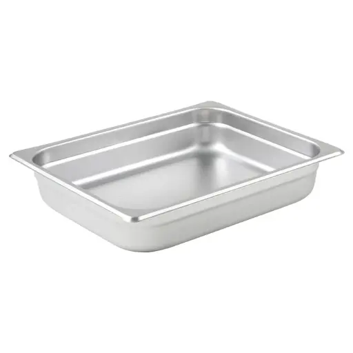 [SPJM-202] Anti-Jam Steam Pan, 24 Gauge Stainless Steel - Half, 2-1/2"