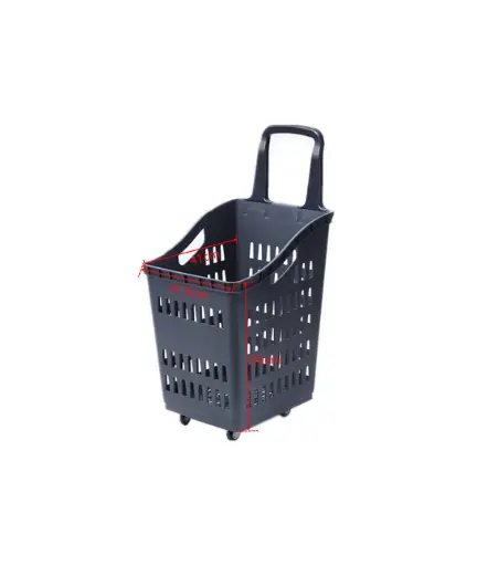 [TL-12] Gray Shopping Cart